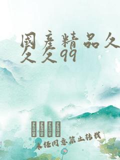 国产精品久久久久久99