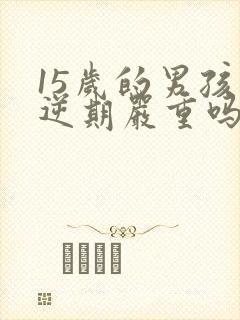 15岁的男孩叛逆期严重吗