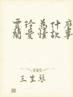 贾玲为什么选依兰爱情故事