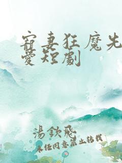 宠妻狂魔先婚后爱短剧