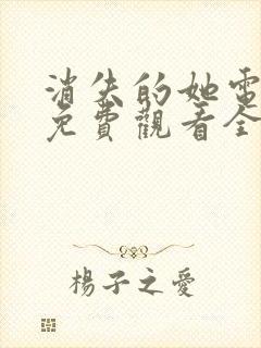 消失的她电视剧免费观看全集高清