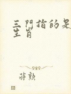 三门指的是什么生肖