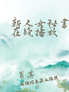 新人女秘书电影在线播放