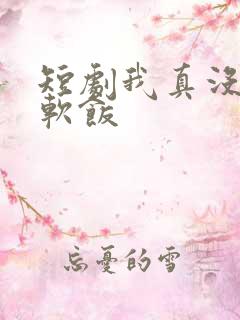短剧我真没想吃软饭