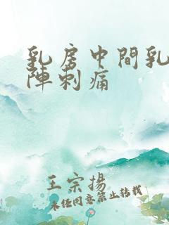 乳房中间乳沟一阵刺痛