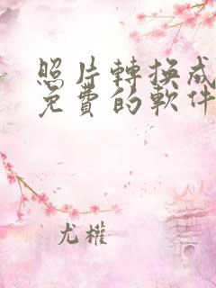 照片转换成漫画免费的软件