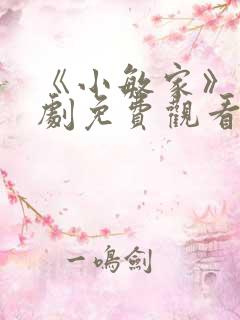 《小敏家》电视剧免费观看