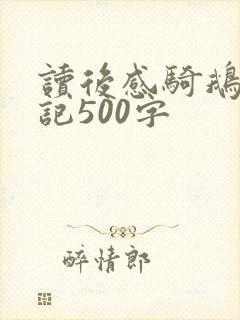 读后感骑鹅旅行记500字
