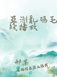 亚洲乱码毛片在线播放