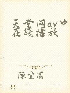 天堂网av中文在线播放