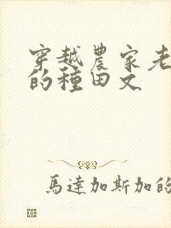穿越农家老闺女的种田文