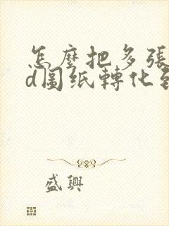 怎么把多张cad图纸转化到一个pdf中
