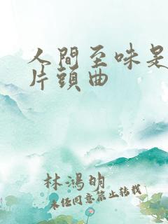 人间至味是清欢片头曲