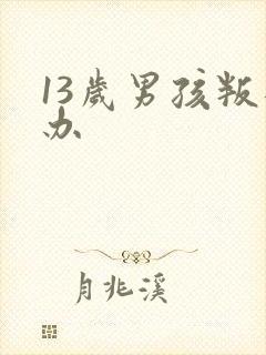 13岁男孩叛逆办