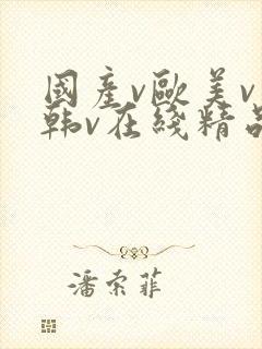 国产v欧美v日韩v在线精品