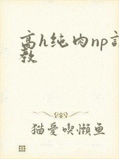 高h纯肉np调教