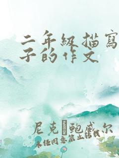 二年级描写小兔子的作文