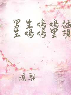 男生鸡鸡插进女生鸡鸡里视频