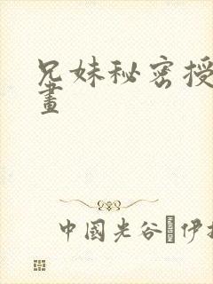 兄妹秘密授课漫画