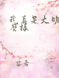 我真是大明星怎么样