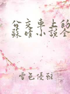公交车上的妈妈苏晴小说全文阅读下