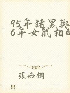 95年猪男与96年女鼠相配吗