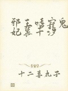邪王嗜宠鬼医狂妃慕千汐