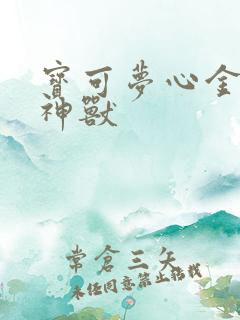宝可梦心金魂银神兽