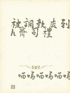 被调教爽到失禁h齐司礼