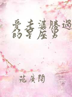 爱老婆胜过一切的星座男