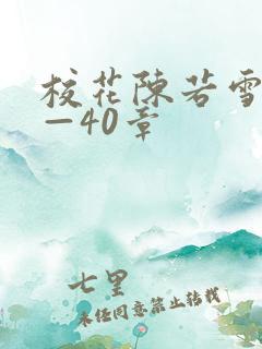 校花陈若雪20—40章