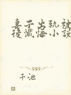 妻子出轨被发现后忏悔小说