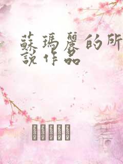 苏玛丽的所有小说作品
