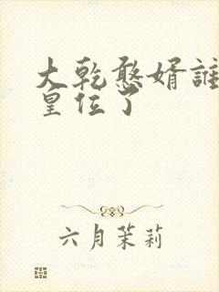 大乾憨婿谁继承皇位了