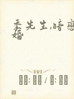 季先生,暗恋成婚