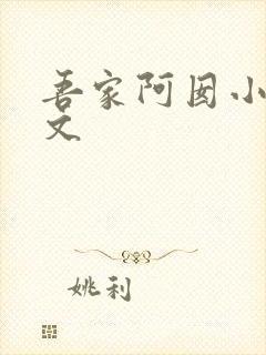 吾家阿囡小说全文