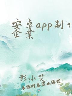 安卓app制作企业