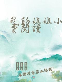 我的姐姐小说免费阅读