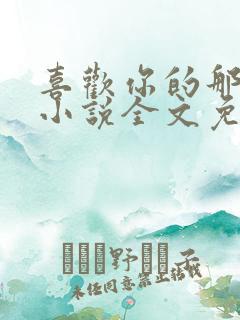喜欢你的那十年小说全文免费阅读