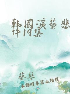 韩国演艺悲惨事件19集