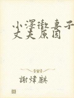 小泽彻妻子原谅丈夫原因