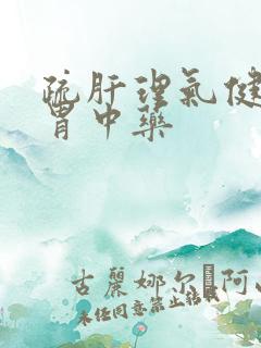 疏肝理气健脾和胃中药