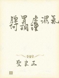 脾胃虚湿气重如何调理