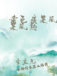 黄色痰是风寒还是风热
