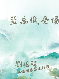 蓝忘机受伤虚弱
