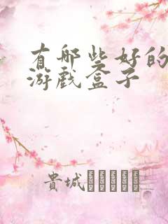 有哪些好的手机游戏盒子