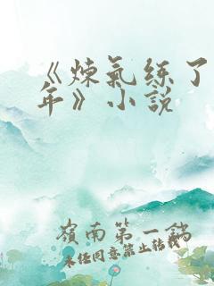 《炼气练了三千年》小说