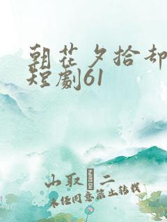 朝花夕拾却已迟短剧61