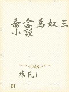 乔念为奴三年的小说