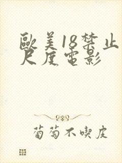 欧美18禁止大尺度电影
